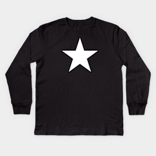 STAR - Five points Kids Long Sleeve T-Shirt